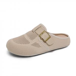 MADALLO Женские противоскользящие тапочки с закрытым носком - Хаки, цвет Khaki