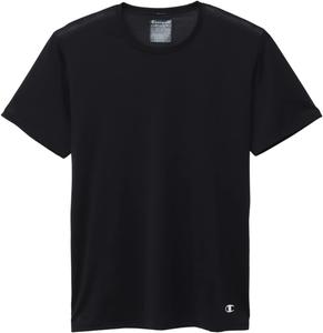 Мужская футболка Champion CM1EX201 с коротким рукавом, технология DoubleDRY X-Temp, черный