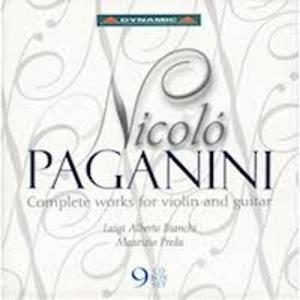 Диск CD Paganini: Complete Works For Violin & Guitar [Box Set] - Niccolò Paganini, Luigi Alberto Bianchi, Maurizio Preda