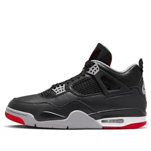 Кроссовки Air Jordan 4 Retro 'Bred Reimagined', черный