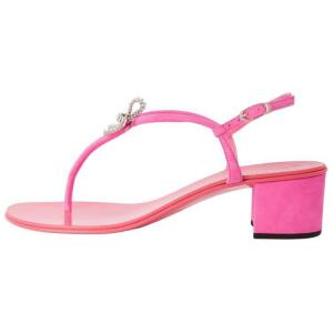 Giuseppe Zanotti Сандалии GZ Clementyne с ремешком 4 см, женские, розовые