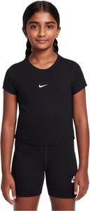 Футболка Nike Kids Sportswear Cropped T-shirt, черный