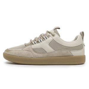 BOLE Антискользящие износостойкие низкие скейтерские кроссовки мужские - песочные, цвет Sand