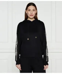 Свитер Regular fit Elisabetta Franchi, черный