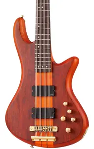 Электрический бас-гитара Schecter Stiletto Studio-8. Медовый атлас (HSN)
