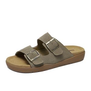 TEMPUR Тапочки-слайды унисекс хаки