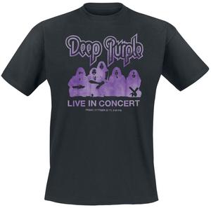 Футболка Deep Purple Live In Concert, черный