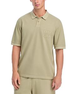 Поло Dustreck HUGO, зеленый