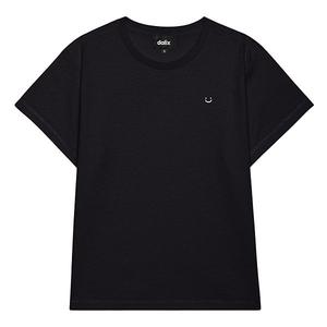 Женская футболка Lil Smile с высокой талией Dalix, Black