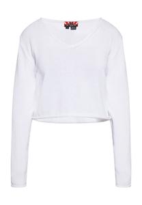 Тонкий вязаный свитер myMo ROCKS Sweater, белый