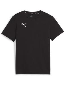 Футболка TeamGoal CasuaLongsleeve Tee Jr черного цвета Puma