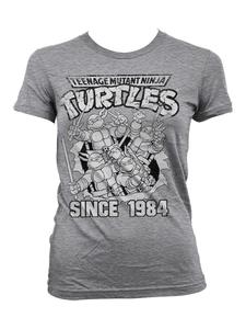 Рубашка серого цвета Teenage Mutant Ninja Turtles