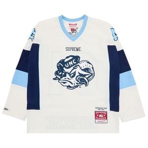 Джерси Supreme x Mitchell & Ness NCAA Hockey Jersey White, белый