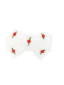 Ободок с розой Monnalisa, белый