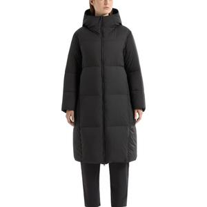 Arcteryx Пуховик женский белый, Black/BLK