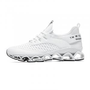 YIVELOVE Антискользящие и износостойкие дышащие мужские кеды низкие белые, цвет White