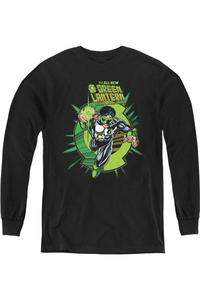 Футболка с длинным рукавом Green Lantern Rayner Cover для молодежи Gildan
