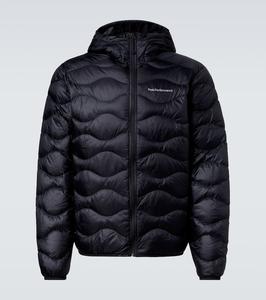 Пуховик с капюшоном helium Peak Performance, Black
