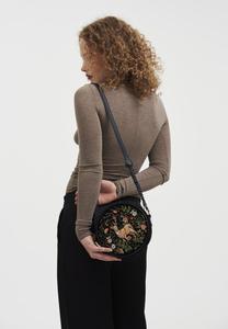 Сумка кросс-боди FABLE ENGLAND AURORA FAWN EMBROIDERED, Black