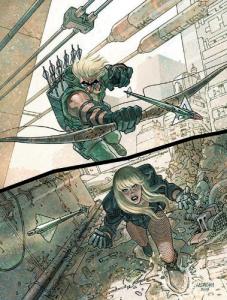 Green Arrow vs Black Canary #25 Off Target! (DC Comics)