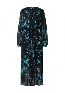 Платье рубашка COMMA Shirt Dress, черный