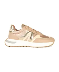 Кроссовки с эффектом ламинирования из ткани и искусственной кожи Alexander Smith, желтый