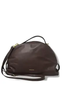 Маленькая сумка-тоут Bowler Borbonese, коричневый