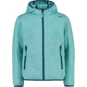 Куртка флисовая нижняя Cmp, цвет acqua-bianco 05lh