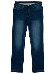 Джинсы-стрейч с 5 карманами темно-синего цвета Mill&Tailor