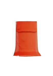 Двухцветный шарф ZEBRO, оранжевый