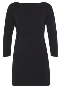 Тонкий вязаный свитер LAURA SCOTT Sweater, черный