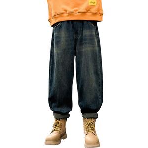 Джинсы для подростков весна-осень Disney, синий