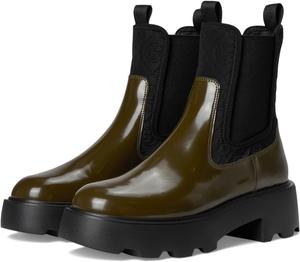 Женские ботильоны Tory Burch Monogram Lug Chelsea 65 мм, Dark Olive