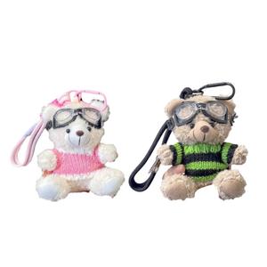 Рюкзак Pilot Blush Bear с подвеской и кукла для ключей LALABABY