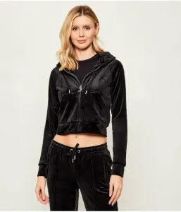 Толстовка MADISON cropped fit Juicy Couture, черный