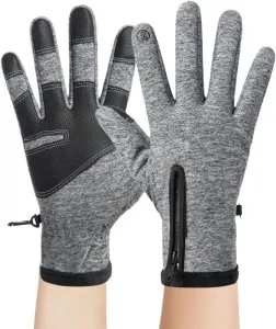 Мотоциклетные перчатки с сенсорным экраном, ветрозащитные, с теплой флисовой подкладкой, водонепроницаемые, для мужчин и женщин, 2XL