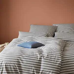 Элегантный мягкий фланелевый комплект постельного белья Inverness, цвет галька, размер 135х200+80х80 Elegante