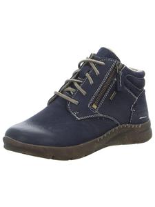 Ботильоны на шнуровке синего цвета Josef Seibel