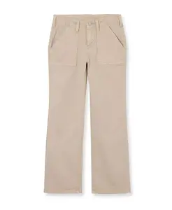 Брюки утилитарные Big Girls Woven Lands' End, коричневый/бежевый