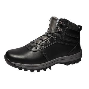 PLAY COBBLER Износостойкие нескользящие амортизирующие короткие уличные ботинки мужские - черные, цвет Black