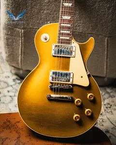 Gibson Custom Historic 1957 Les Paul Standard Goldtop Reissue 'Tom Murphy Lab' Легкое старение-Двойное золото с темной спинкой