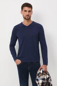 Хлопковый свитер Medicine, темно-синий