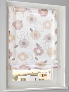 Heine Римские шторы белого и натурального цвета