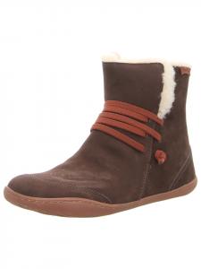 Классические ботильоны коричневого цвета Camper