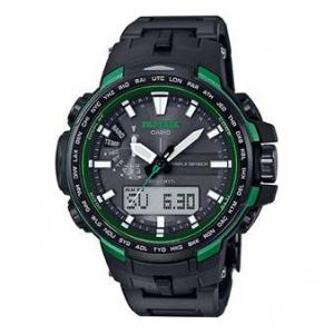 Часы CASIO solar electric wave outdoor sports male waterproof /Blue Solar Powered Mens Black Analog/Digital Combo, черный