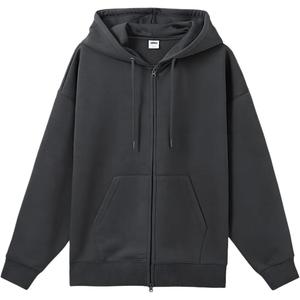 UNIQLO Унисекс куртка темно-серого цвета, Dark Gray