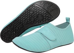 Водонепроницаемая обувь для мужчин и женщин, быстросохнущая, для активного отдыха, плавания, бассейна, пляжа, серфинга, прогулок, йоги, сплавов по реке, походов и каякинга Generic, зеленый