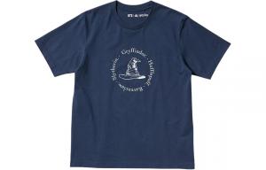 Футболка унисекс Harry Potter в цвете морской волны UNIQLO