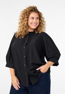 Блуза Zizzi MIT 3/4-ÄRMELN , Black