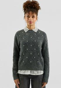 Джемпер QS Jumper, Anthrazit/Grey